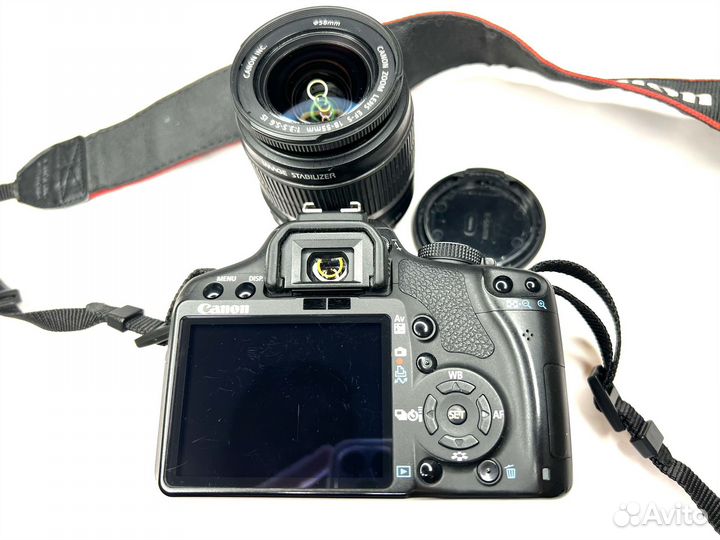 Зеркальный фотоаппарат canon 500d 18-55