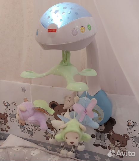 Мобиль на кроватку fisher price