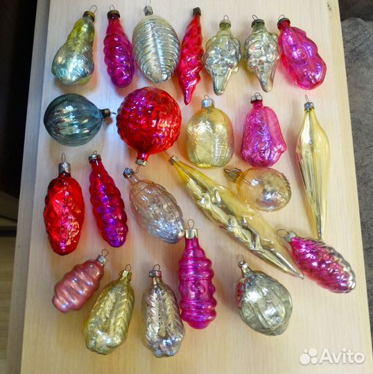 Елочные игрушки СССР - Льдинки