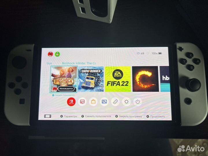 Nintendo switch oled прошитая