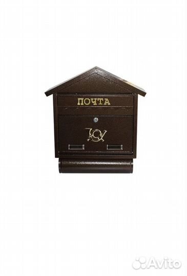 Почтовый ящик c трубой (медный антик) большой SD3Т