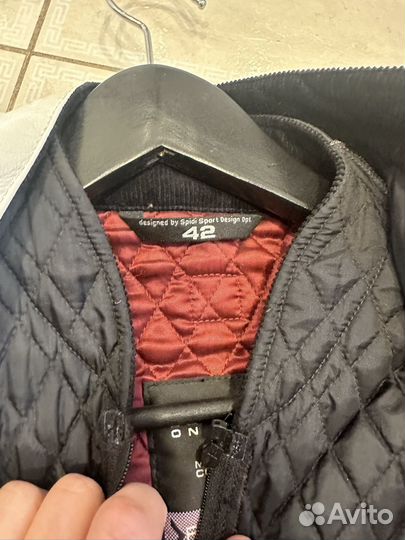 Мото куртка кожаная женская