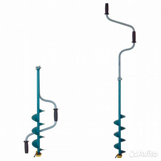 Ледобур лр-130Д (130мм) двуручный