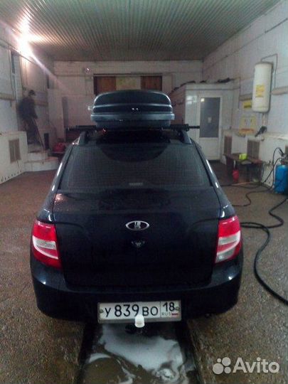 Автобоксы на крышу Ветлан 350 л на Nissan Pulsar