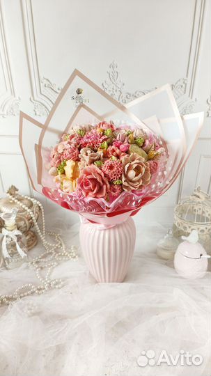 Букеты и цветы из зефира и шоколада в школу