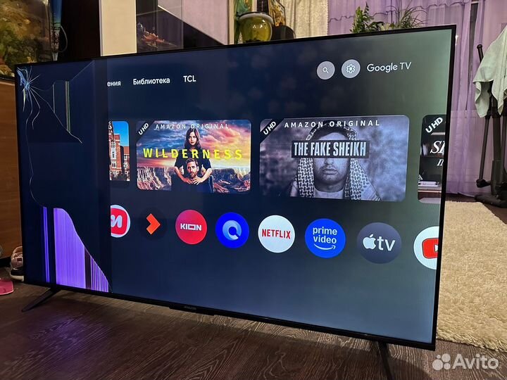 Смарт телевизор Iffalcon IFF55u62 UHD (в разбор)