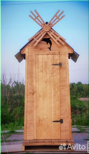 Уличный туалет с установкой JWL457