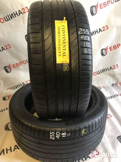 Continental ContiSportContact 255/40 R18 96Y