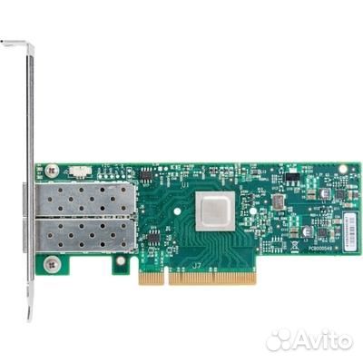Сетевой адаптер pcie 25GB dual port MCX4121A-acat mellanox