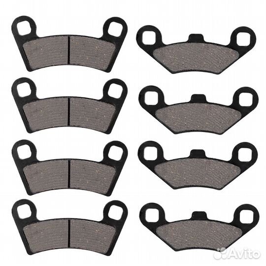 Тормозные колодки polaris rzr 800 08-11 комплект