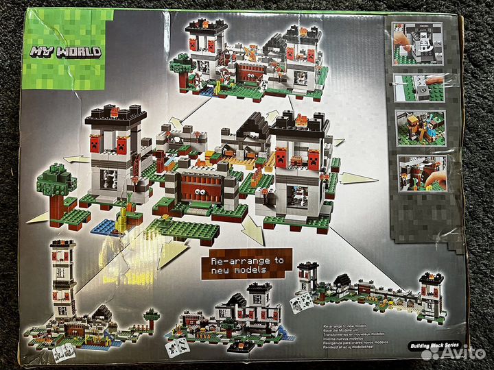 Конструктор Майнкрафт Аналог Лего в ассортименте