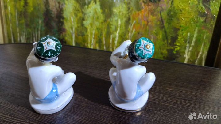 Фарфоровые статуэтки лфз 