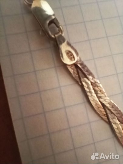 Серебряная цепь подвеска