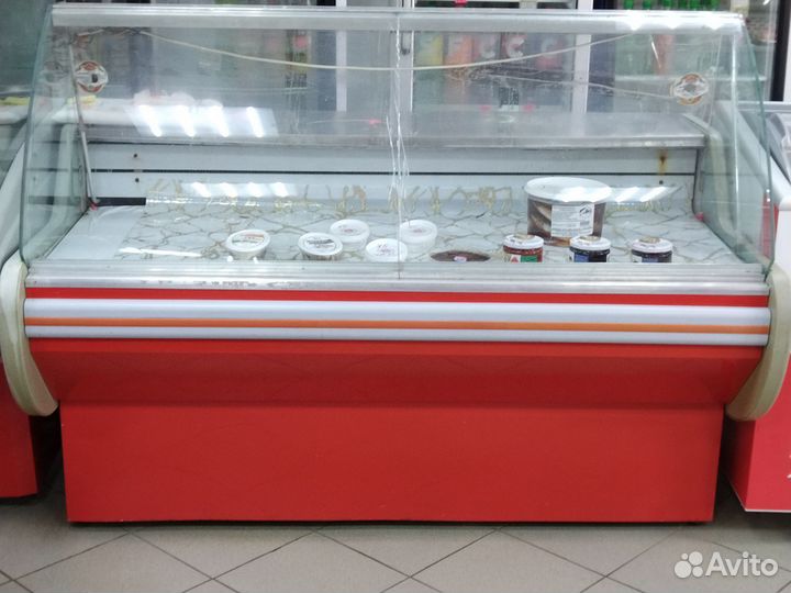 Витринный холодильник бу