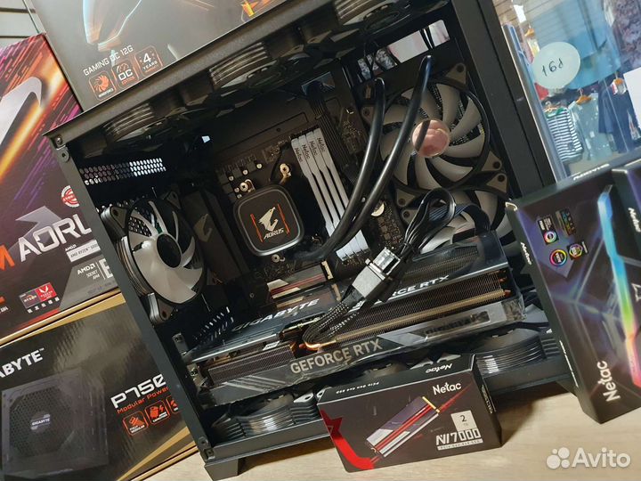 Игровой компьютер RTX 4070 ti. Ryzen5 5600.ddr4 32