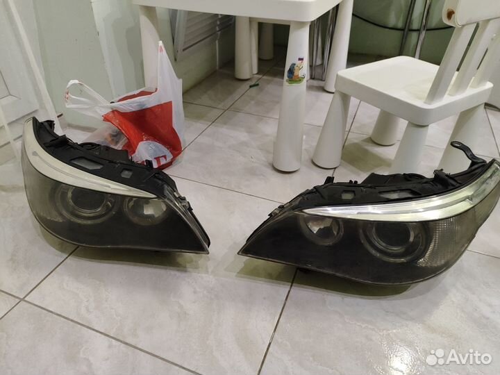 Фары на bmw 5 e60/e61