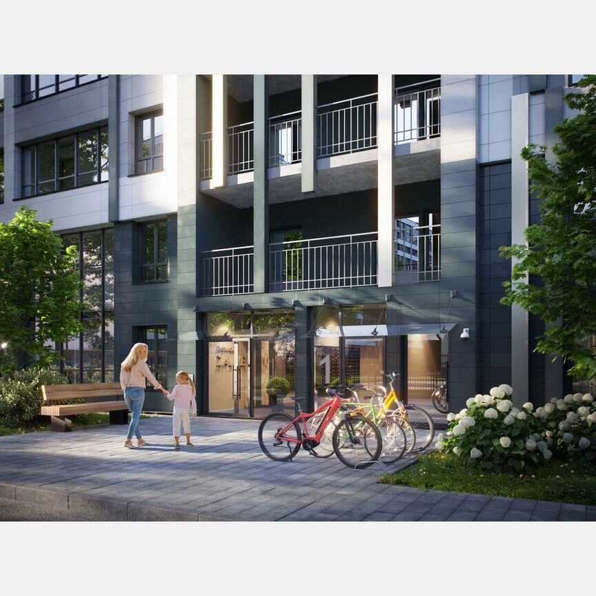 Квартира-студия, 33,7 м², 5/13 эт.