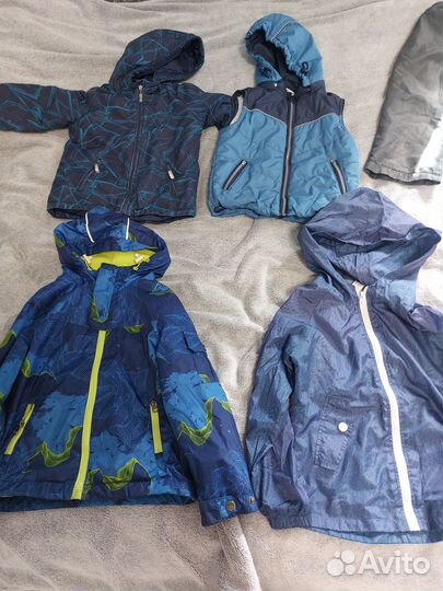 Пакет одежды на мальчика 110/116