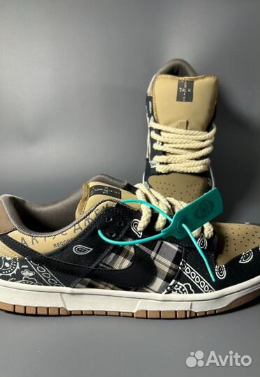 Кроссовки Nike SB dunk low x Cactus Jack