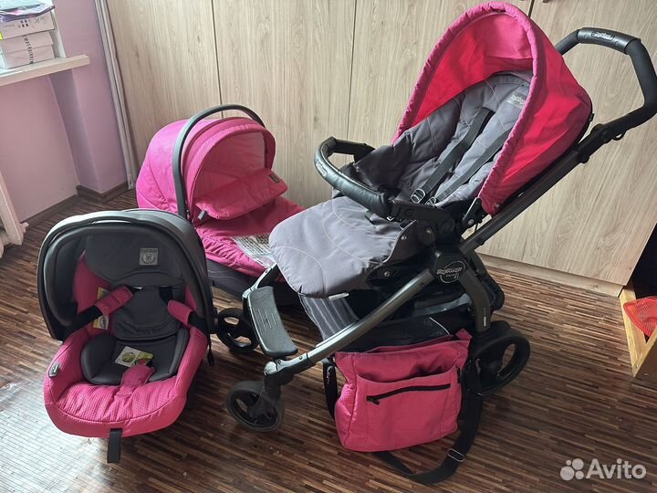 Коляска peg perego 3 в 1