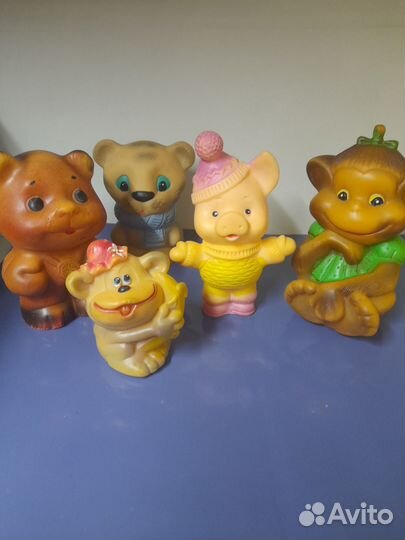 Резиновые игрушки из СССР