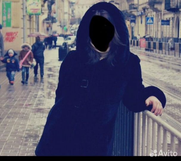 Шуба мутоновая короткая с капюшоном