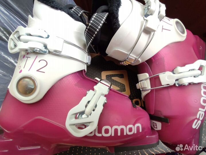 Горнолыжные ботинки salomon детские 20см