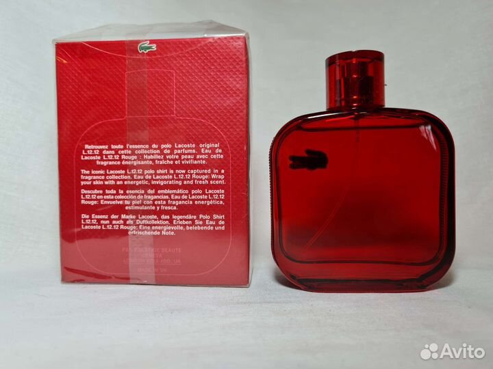 Lacoste eau de Lacoste L.12.12 Rouge 100ml