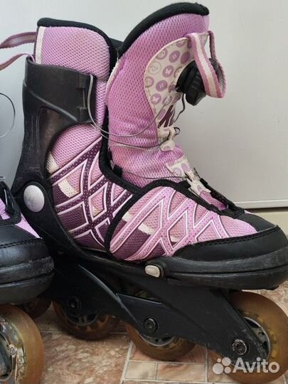 Ролики K2 Charm X boa детские