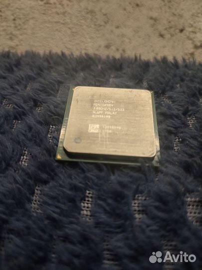 Процессор intel pentium 4, 2.8ghz, SL6PF