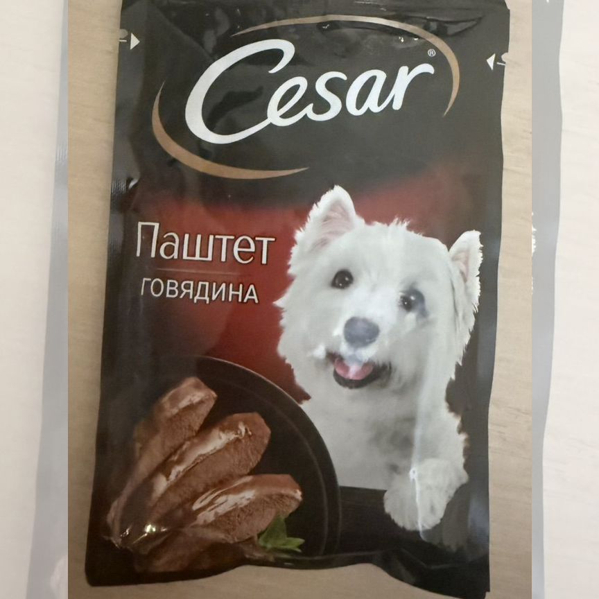 Корм для собак cesar