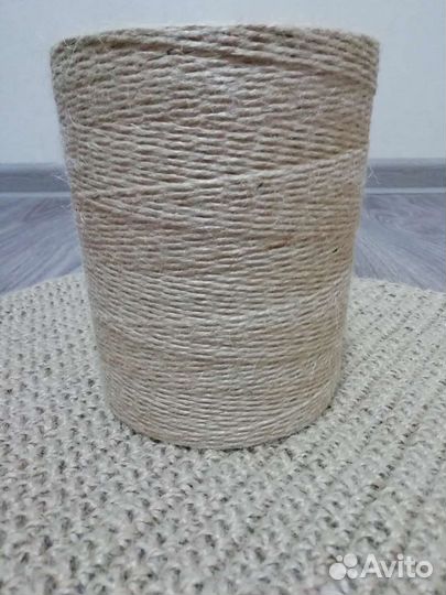 Коврик из джута