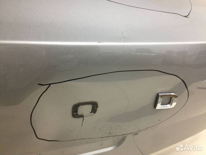 Б/У Дверь багажника 60U827025C, 60U827159B VAG