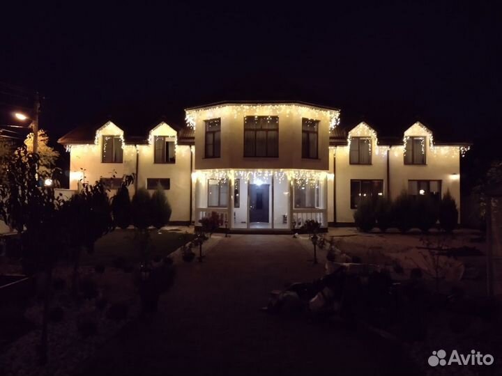 Монтаж новогодних гирлянд, продажа