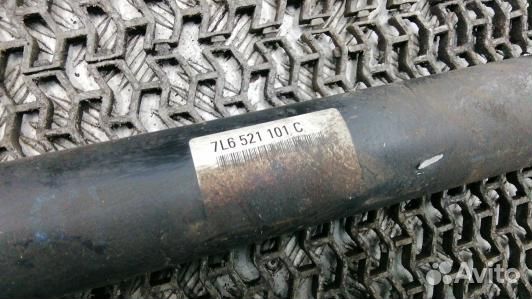 Карданный вал volkswagen touareg 7L (7UK02K301)