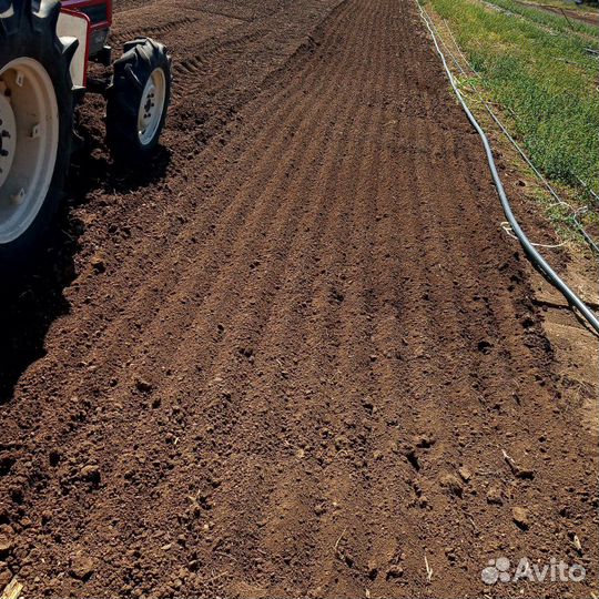 Услуги мини трактора фреза культивация вспахать ог