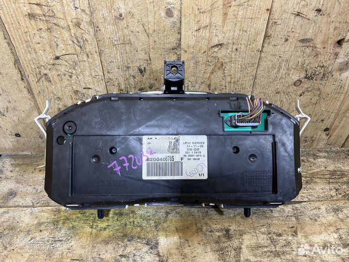 Панель приборов Renault Megane 2 дизель 772032