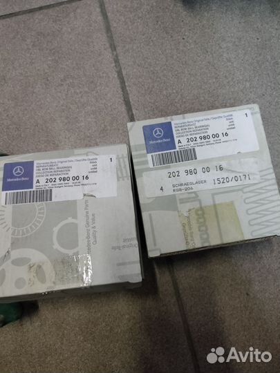 Подшипник ступицы задней w124 w210 w202 w203