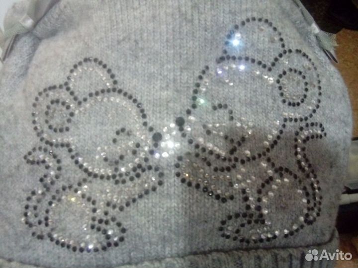 Зимняя шапочка на 48-50