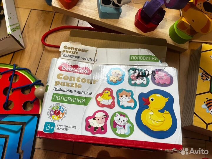 Развивающие игрушки сортер кубики пирамиды