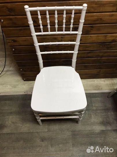 Стул Кьявари прозрачный, белый