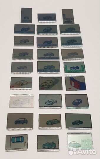 Дисплей(экран) брелка сигнализации (замена)