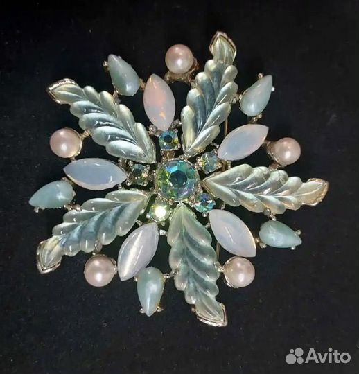 Винтажная брошь США