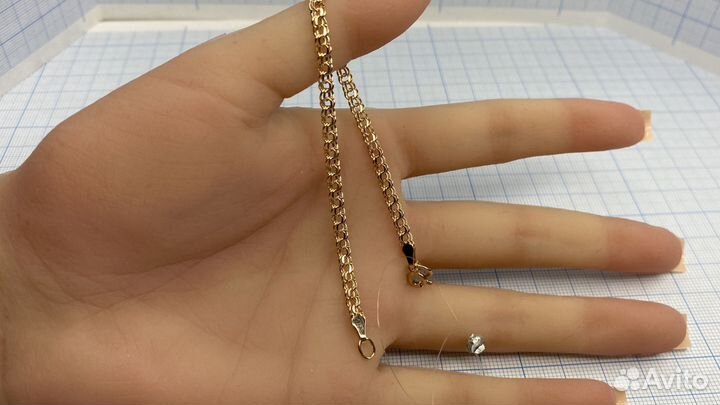 Золотой браслет 17