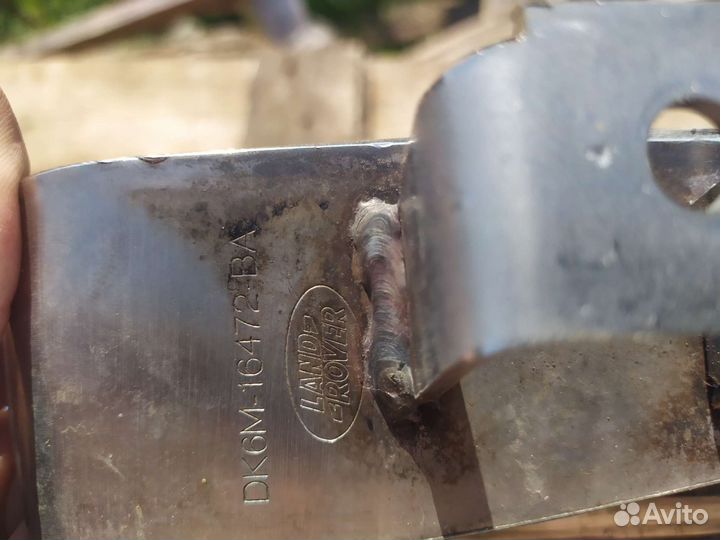 Защита бампера хром