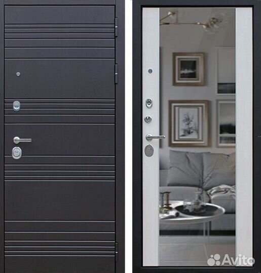 Дверь входная Шоколад металлическая Дуэт