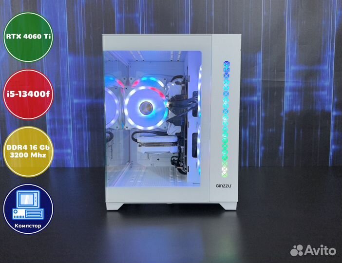 Геймерский комп i5-RTX4060Ti-16DDR4-MYW4593102-B760