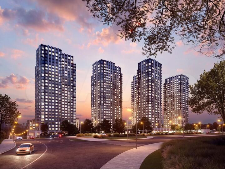 2-к. квартира, 67,1 м², 24/27 эт.