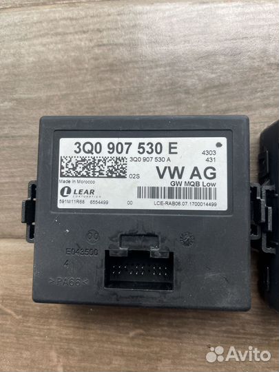 Блок комфорта skoda