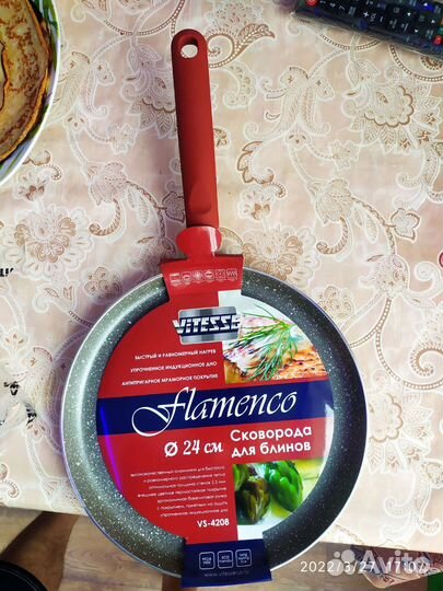 Сковорода блинная новая